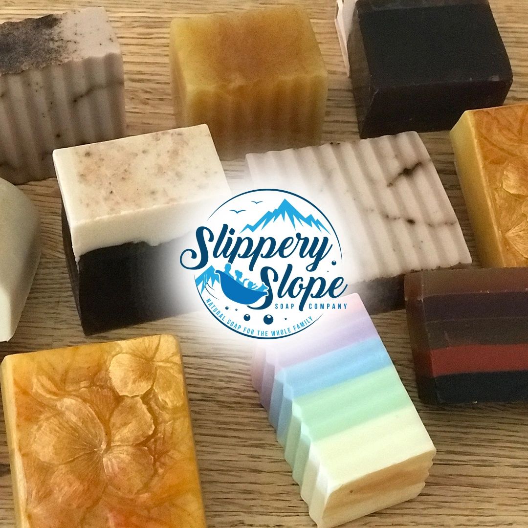 Slippery Slope Soap Co Handmade Soap, Natural Ingredients